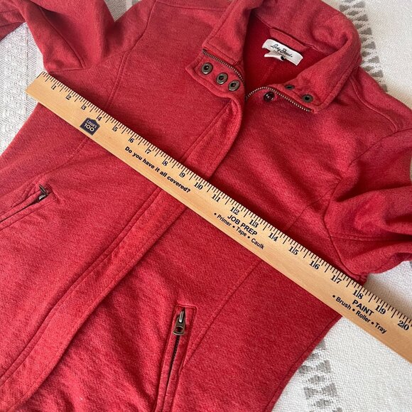 Lucky Brand Red Jacket Women's Zipper Snaps Lightweight Pockets Medium - Picture 9 of 9